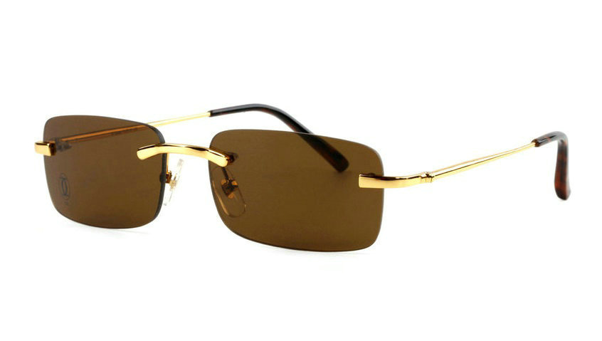 Wholesale Cheap Cartier Replica Rimless Glasses for Sale-007