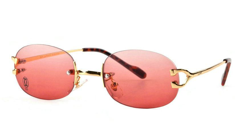 Wholesale Cheap Cartier Replica Rimless Eyeglass for Sale-032