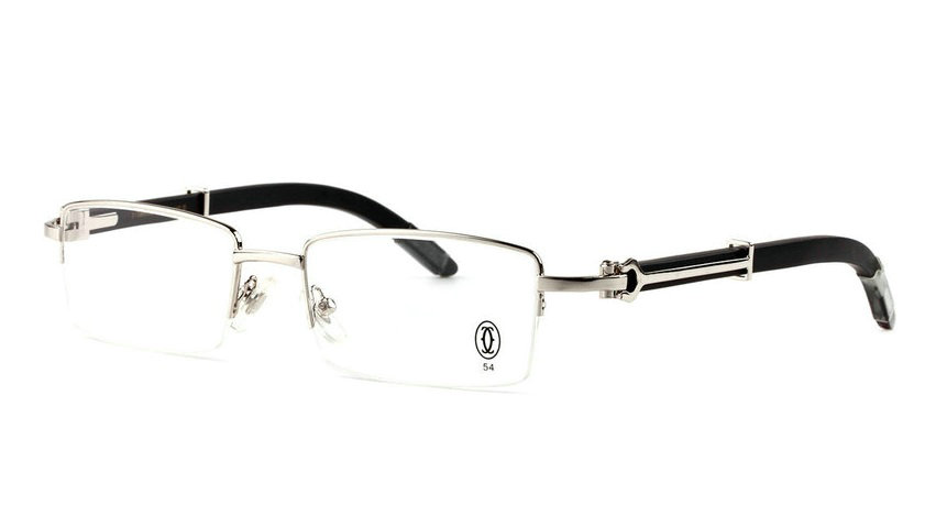 Wholesale Cheap Replica Cartier Glasses Wooden Frames for Sale-139