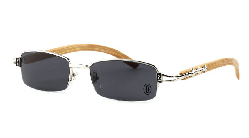 Wholesale Cheap Cartier Bamboo Glasses Frames for Sale-023