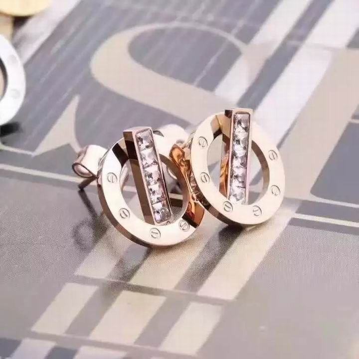 Wholesale Top Cartier Earrings Replica-030