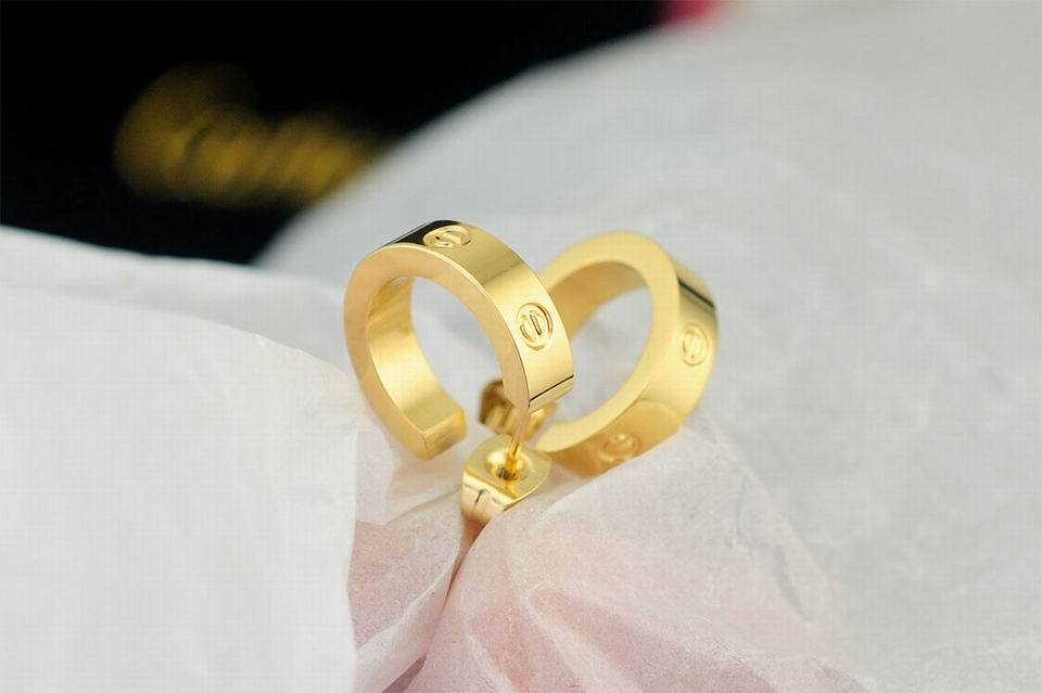 Wholesale Top Cartier Earrings Replica-035