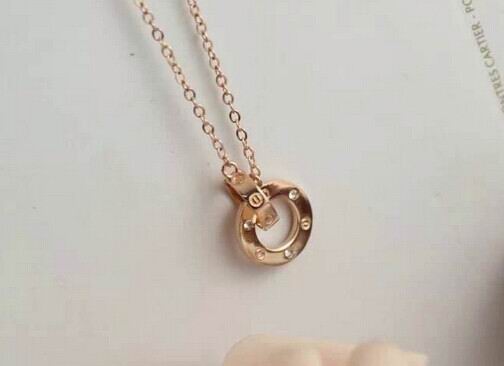 Wholesale Cheap Cartier Replica Necklace-048