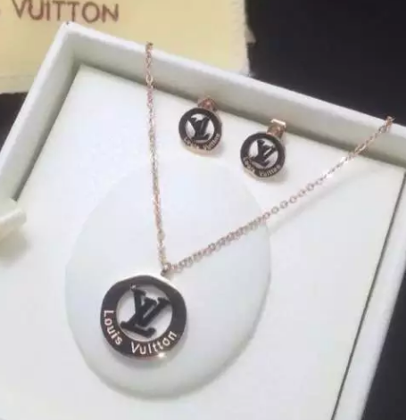 Wholesale LV Replica Jewelry Sets-028