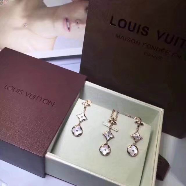Wholesale LV Replica Jewelry Sets-037