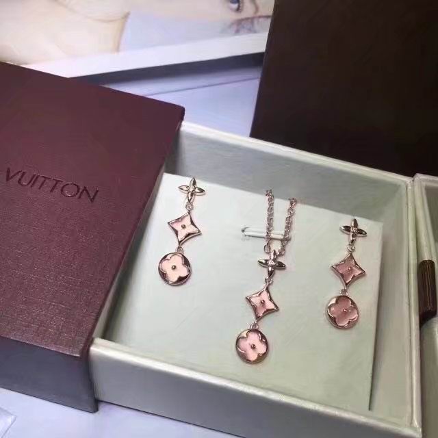Wholesale LV Replica Jewelry Sets-038