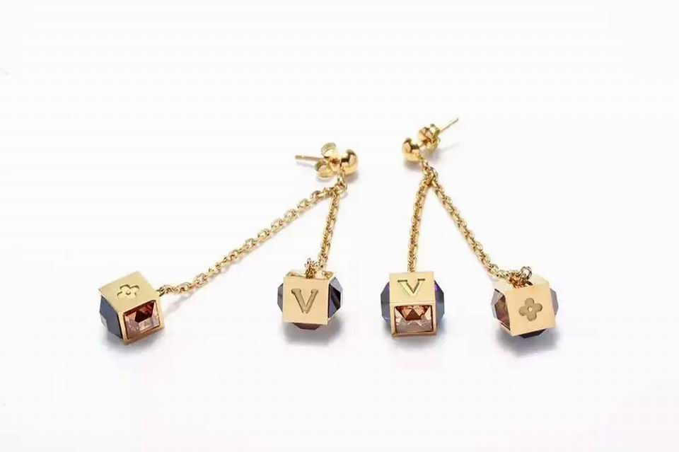 Wholesale Louis Vuitton Replica Earrings for women-014