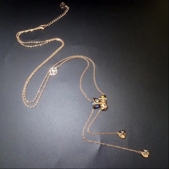 Wholesale Louis Vuitton Replica Necklace for women-037