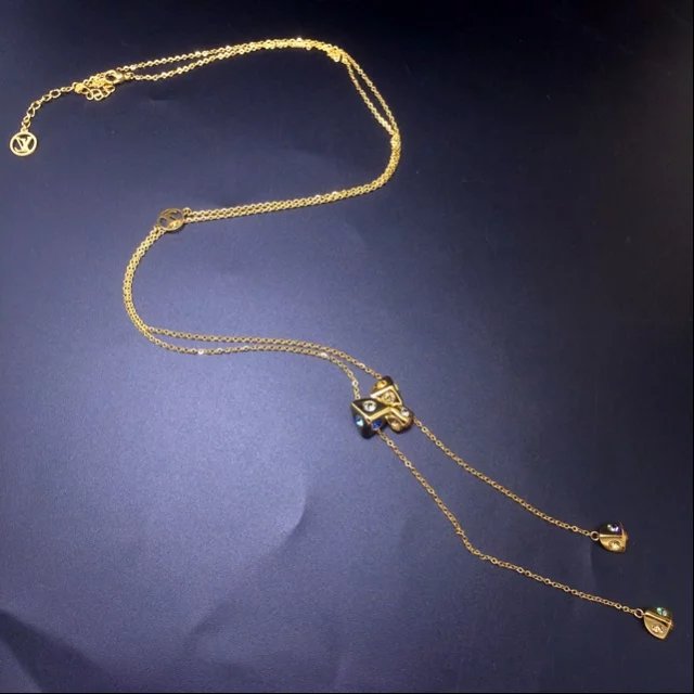 Wholesale Louis Vuitton Replica Necklace for women-039