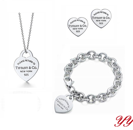 Wholesale Fashion Tiffany & Co Knock Off Jewelry Sets-011