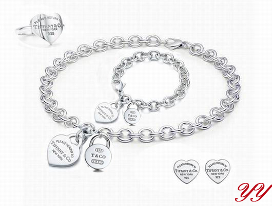 Wholesale Fashion Tiffany & Co Knock Off Jewelry Sets-044