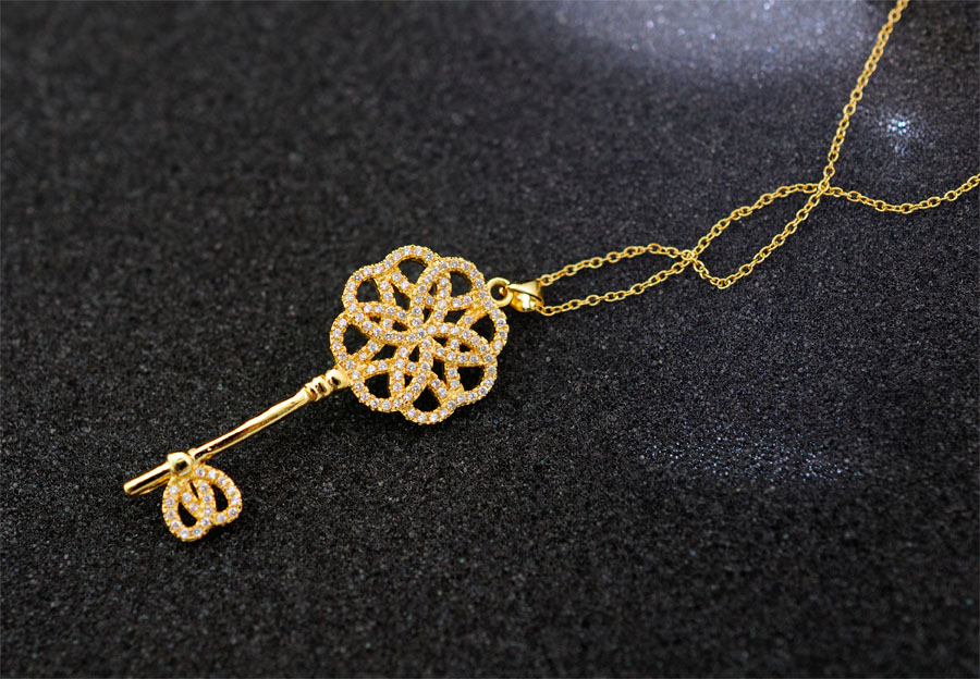 Wholesale Tiffany & Co Knock Off Jewelry Necklaces-323