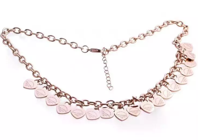 Wholesale Tiffany & Co Knock Off Jewelry Necklaces-324