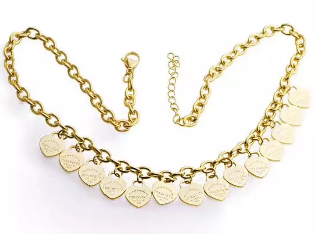 Wholesale Tiffany & Co Knock Off Jewelry Necklaces-325