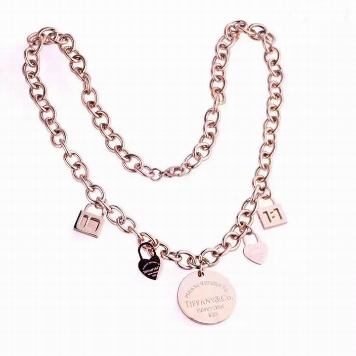Wholesale Tiffany & Co Knock Off Jewelry Necklaces-333