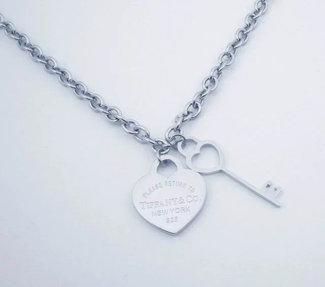 Wholesale Tiffany & Co Knock Off Jewelry Necklaces-352