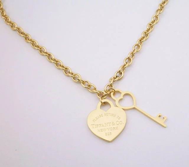 Wholesale Tiffany & Co Knock Off Jewelry Necklaces-354