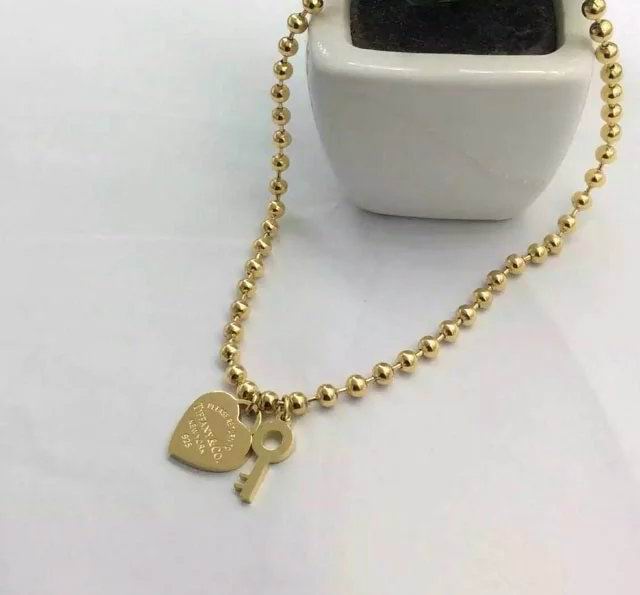 Wholesale Tiffany & Co Knock Off Jewelry Necklaces-355