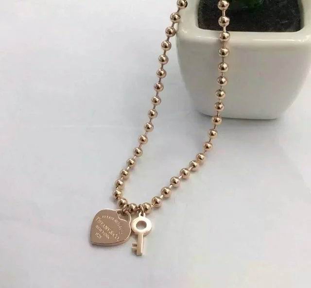 Wholesale Tiffany & Co Knock Off Jewelry Necklaces-356