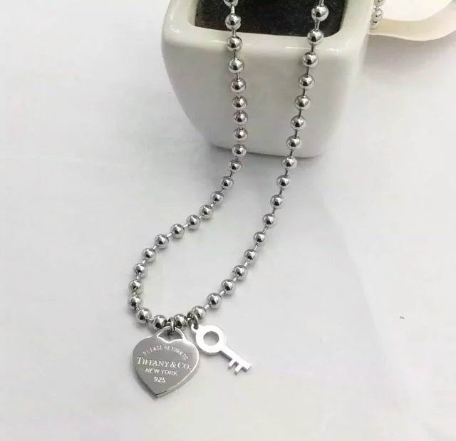 Wholesale Tiffany & Co Knock Off Jewelry Necklaces-357