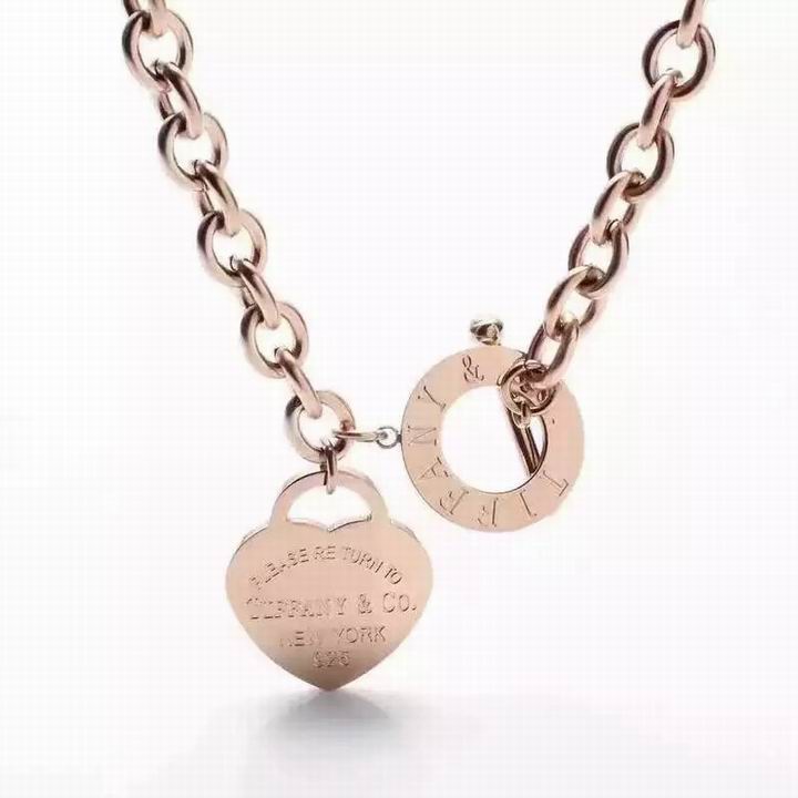 Wholesale Tiffany & Co Knock Off Jewelry Necklaces-363