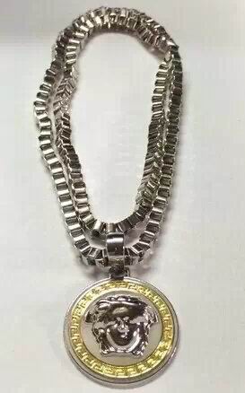 Wholesale Fashion Versace Necklaces Replica-013