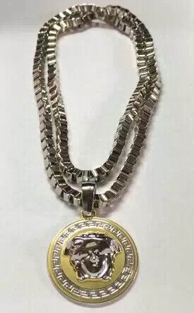 Wholesale Fashion Versace Necklaces Replica-015