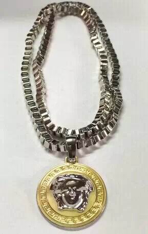 Wholesale Fashion Versace Necklaces Replica-016