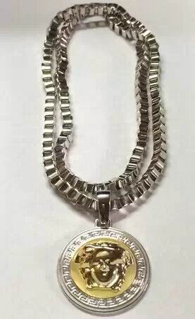 Wholesale Fashion Versace Necklaces Replica-017