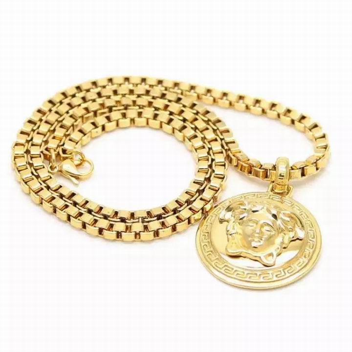 Wholesale Fashion Versace Necklaces Replica-056