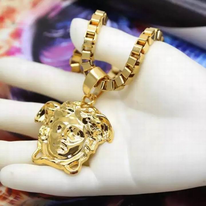 Wholesale Fashion Versace Necklaces Replica-073