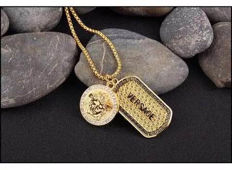 Wholesale Cheap Replica Versace Necklaces-134