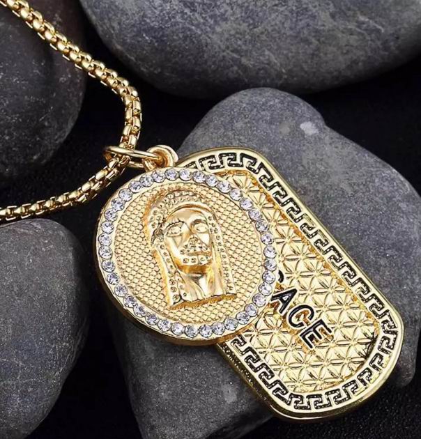 Wholesale Cheap Replica Versace Necklaces-161
