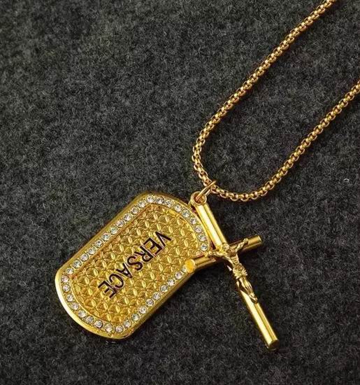 Wholesale Cheap Replica Versace Necklaces-166