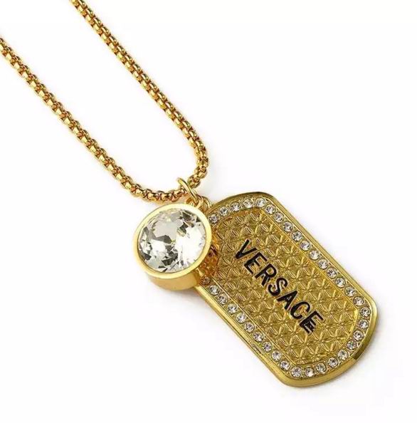 Wholesale Cheap Replica Versace Necklaces-176