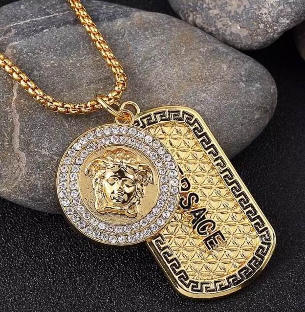 Wholesale Cheap Replica Versace Necklaces-180