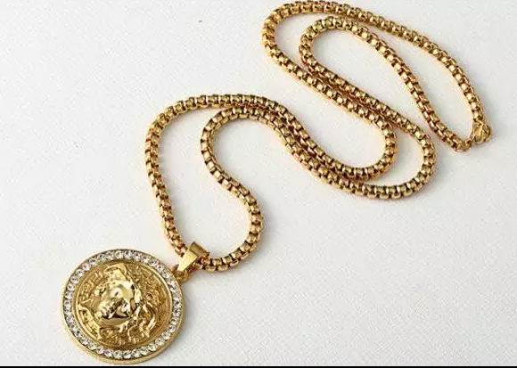 Wholesale Cheap Replica Versace Necklaces-199