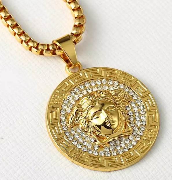 Wholesale Cheap Replica Versace Necklaces-219