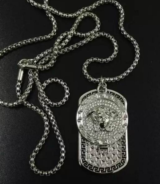 Wholesale Cheap Replica Versace Necklaces-227