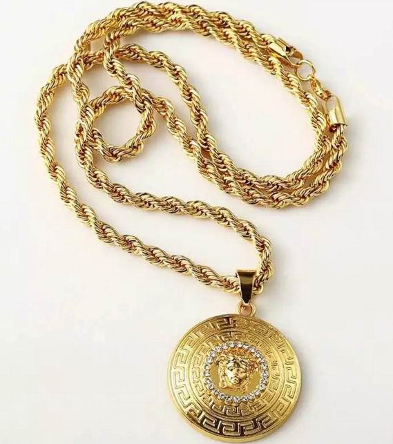 Wholesale Cheap Replica Versace Necklaces-230