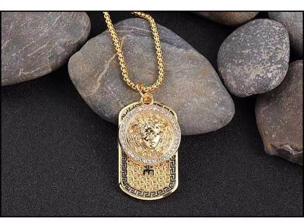Wholesale Cheap Replica Versace Necklaces-251