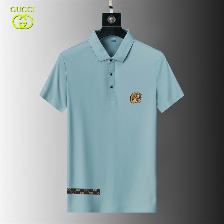 Wholesale Cheap G.ucci Short Sleeve Lapel T Shirts for Sale