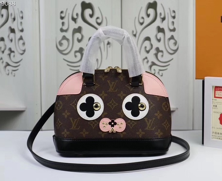 Wholesale Cheap Fake Louis Vuitton Alma BB Monogram Canvas Bags for Sale-309