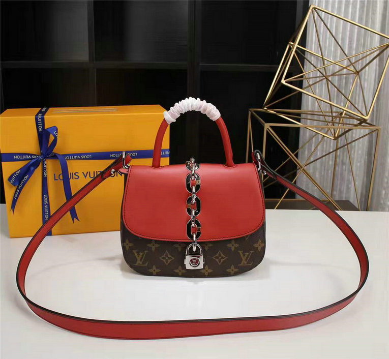 Wholesale AAA Louis Vuitton Chain It Bag PM Monogram Canvas Replica Bags for Sale-315