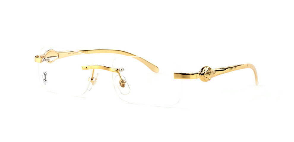 Wholesale Cheap Panthere de Cartier Glasses Frames Replica for Sale-045