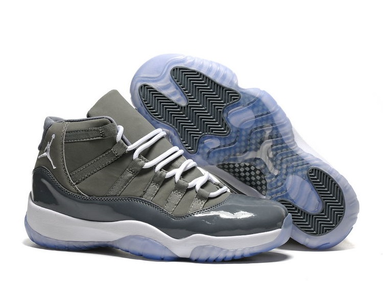 Wholesale Air Jordan 11 “Cool Grey” Medium Grey/White-Cool Grey-042