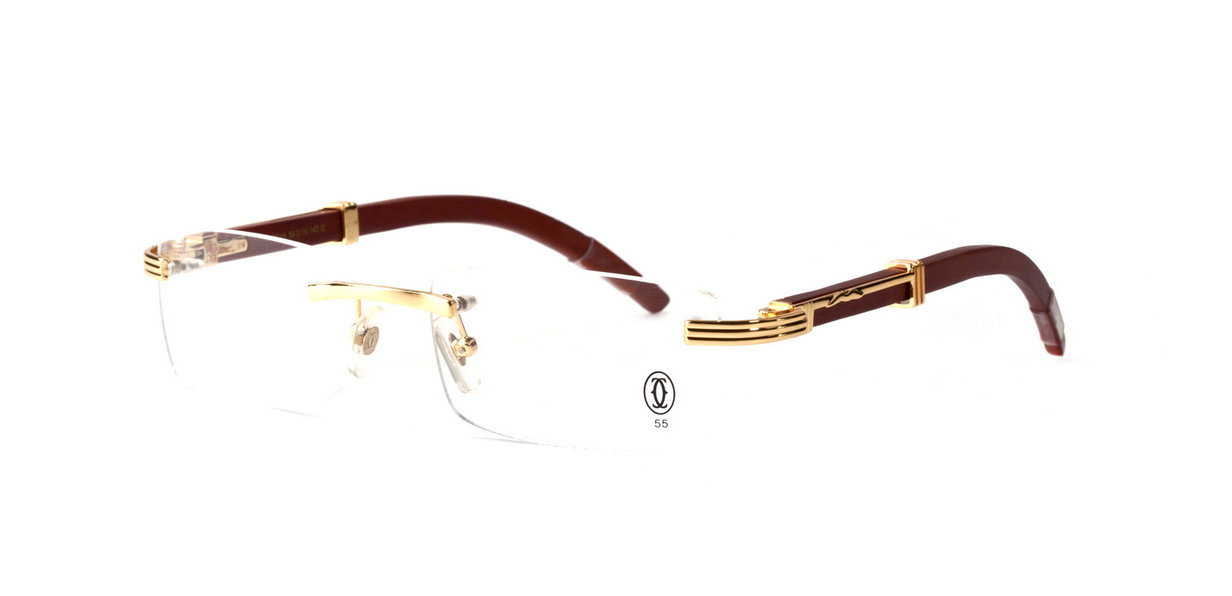 Wholesale Luxury Cartier Optical Frames for Cheap-442