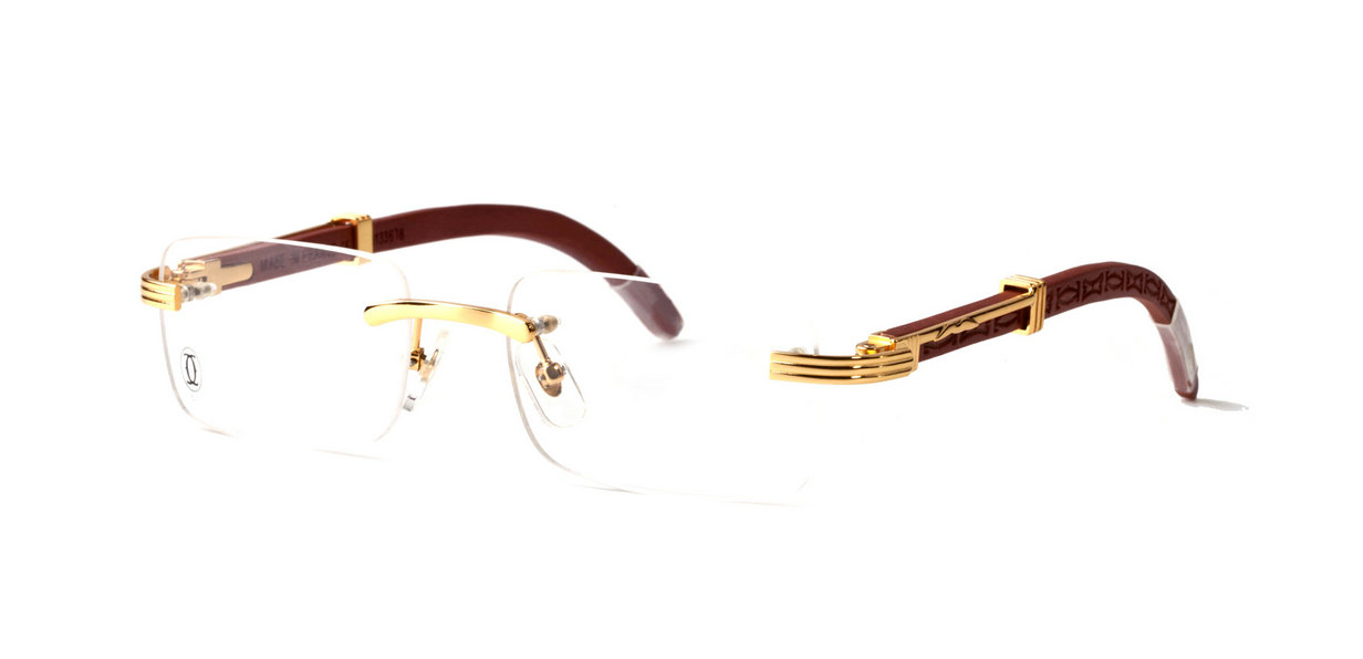 Wholesale Luxury Cartier Optical Frames for Cheap-443