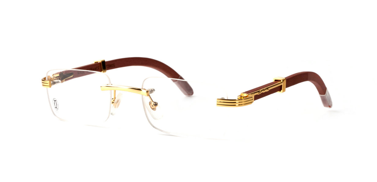 Wholesale Luxury Cartier Optical Frames for Cheap-444