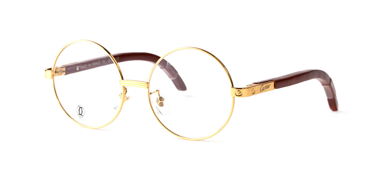 Wholesale Cartier Round Glasses Frame For Sale-584